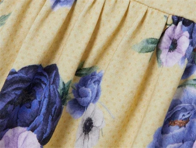 Name It double cream kjole blomster